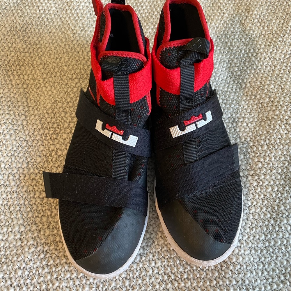 LeBron 10 Soldier Black Red